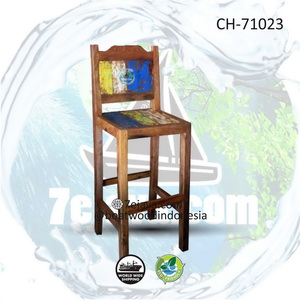 bar stool boatwood 12