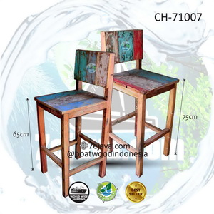 bar stool boatwood 2