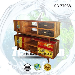 cabinet boatwood sixties