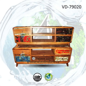 recycled baotwood tv table 3
