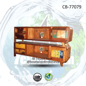 recycled baotwood tv table 6