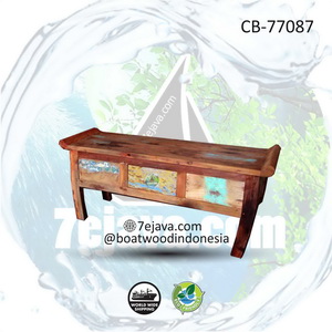 recycled baotwood tv table 7