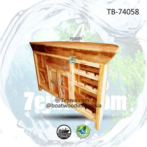 boatwood bar table round