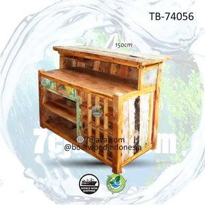 boatwood bar table