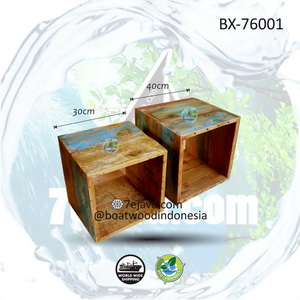 boatwood box decor